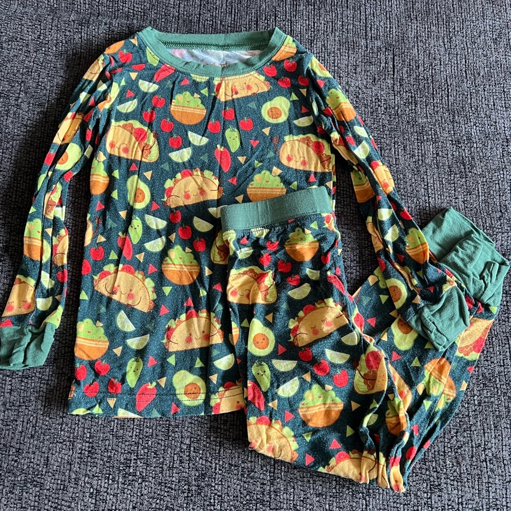 Little Sleepies Taco Pajamas
